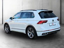 VW Tiguan R-Line TDI DSG in PURE WHITE