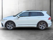 VW Tiguan R-Line TDI DSG in PURE WHITE