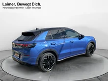 VW T-Roc R-Line eTSI DSG in Celestial Blue Dach Black Uni