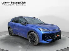 VW T-Roc R-Line eTSI DSG in Celestial Blue Dach Black Uni