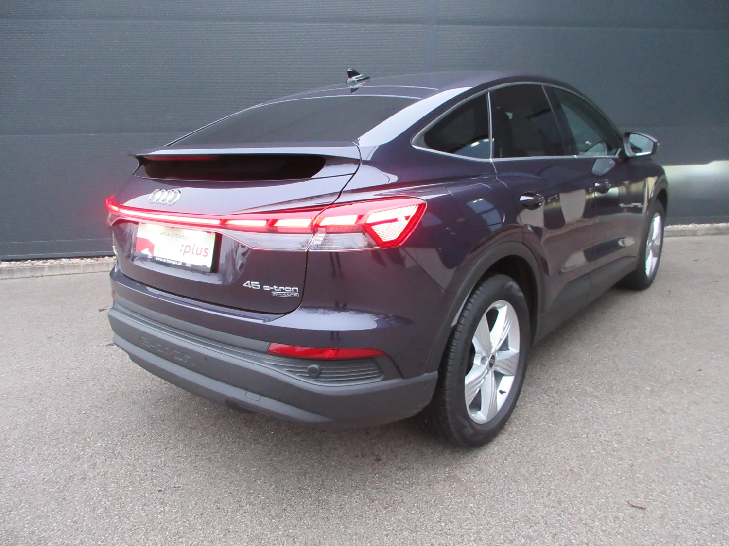 Bild eines Q4 Sportback 45 e-tron quattro