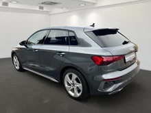 Audi A3 Sportback 30 TFSI S line exterieur in Daytonagrau Perleffekt