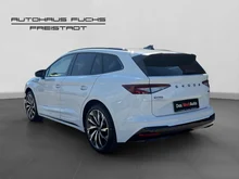 Škoda Enyaq Sportline 85x in Moon-Weiß Metallic