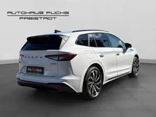 Škoda Enyaq Sportline 85x in Moon-Weiß Metallic