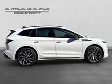 Škoda Enyaq Sportline 85x in Moon-Weiß Metallic