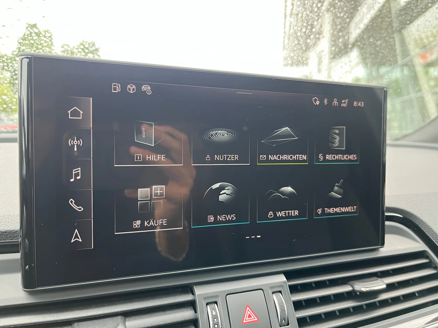 Bild eines Q5 Sportback 50 TFSI e quattro admired