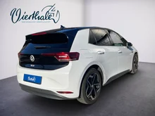 VW ID.3 Pro S 150 kW (5-Sitzer) in Gletscherweiß Metallic Dach Schwarz