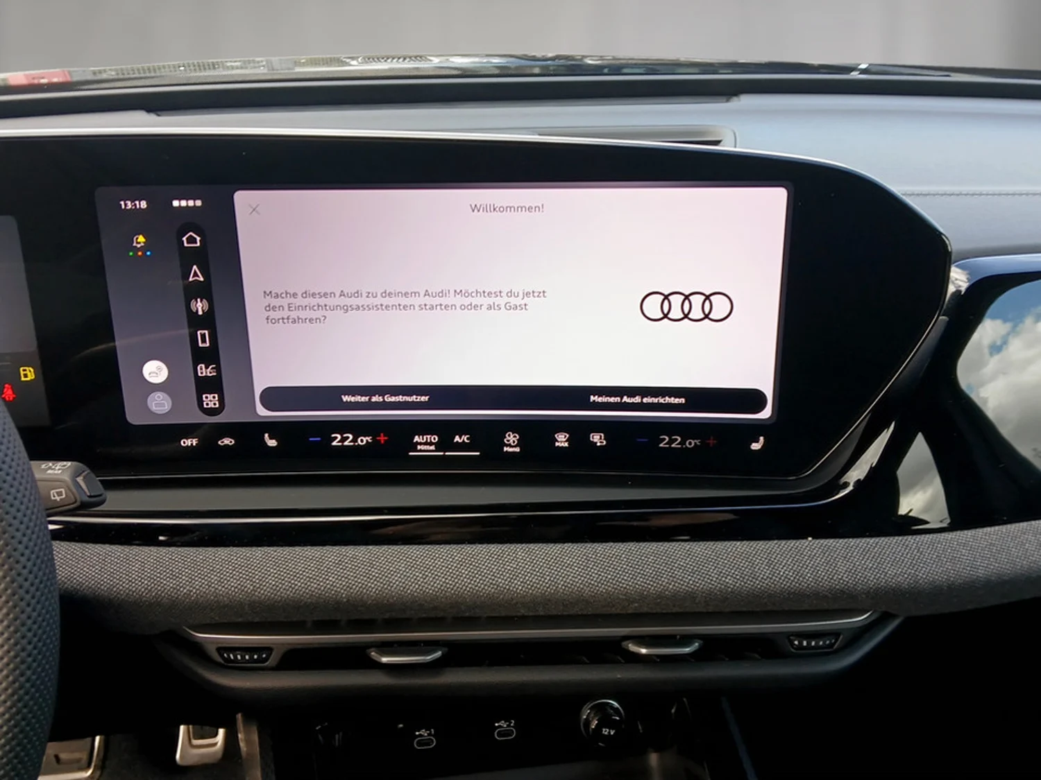 Bild eines Audi A5 Avant e-hybrid quattro 220 kW