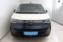 VW Multivan Business Plus eHybrid 180 kW 4M in Candyweiß / Starlight Blue Metallic