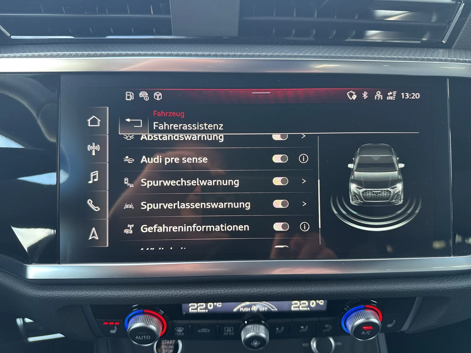 Bild eines Q3 Sportback 40 TDI quattro admired
