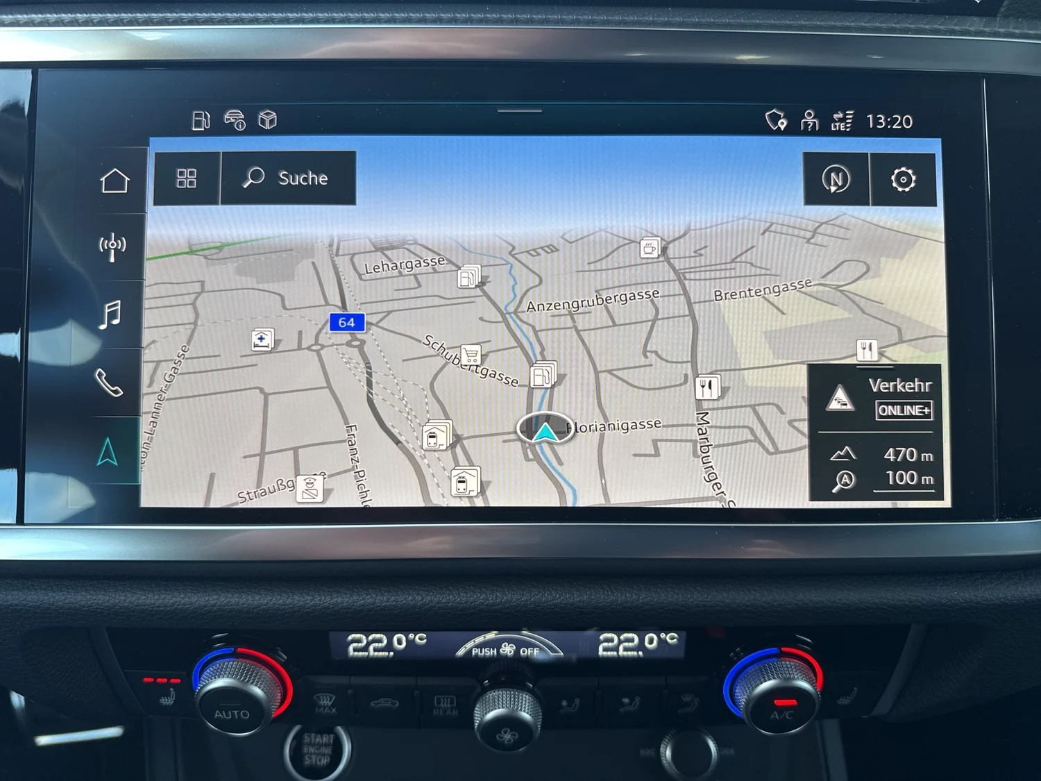 Bild eines Q3 Sportback 40 TDI quattro admired