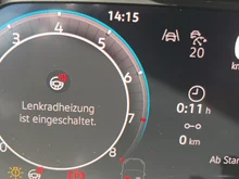 VW Golf Sport mHEV TSI DSG in Delfingrau Metallic Dach Schwarz