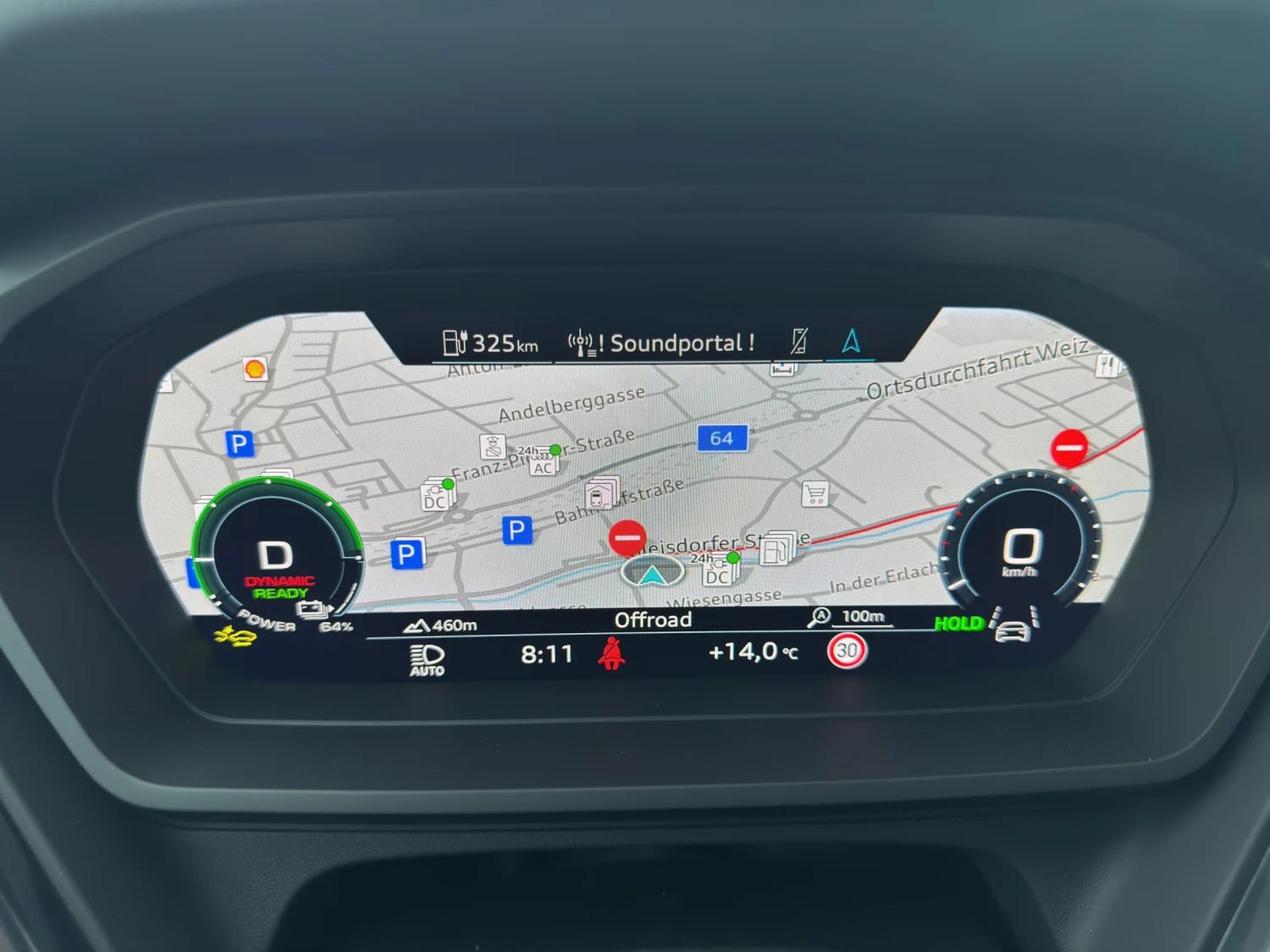 Bild eines Q4 Sportback 55 e-tron quattro