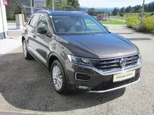 VW T-Roc Design TSI in Black Oak Brown Metallic