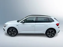 Škoda Kamiq Monte Carlo TSI in Moon-Weiß Metallic