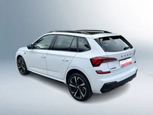 Škoda Kamiq Monte Carlo TSI in Moon-Weiß Metallic