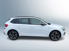 Škoda Kamiq Monte Carlo TSI in Moon-Weiß Metallic