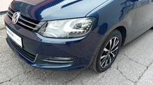 VW Sharan Highline TDI SCR DSG in Nightblue Met.