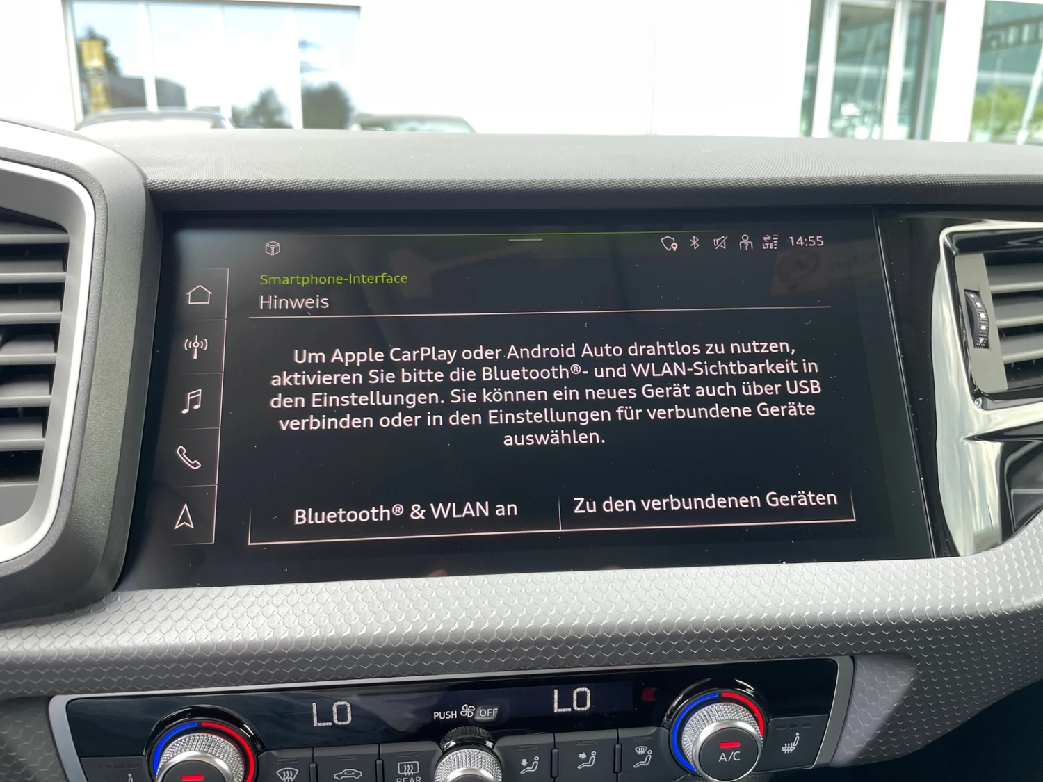 Bild eines A1 Sportback 25 TFSI S line