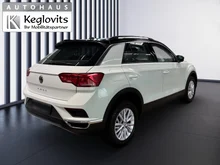 VW T-Roc Design TSI in Pure White Dach Schwarz