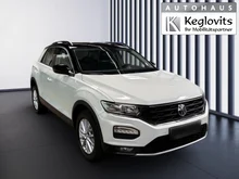 VW T-Roc Design TSI in Pure White Dach Schwarz