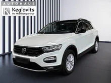 VW T-Roc Design TSI in Pure White Dach Schwarz