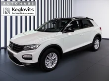 VW T-Roc Design TSI in Pure White Dach Schwarz