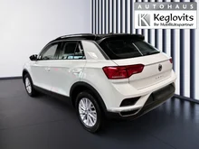 VW T-Roc Design TSI in Pure White Dach Schwarz