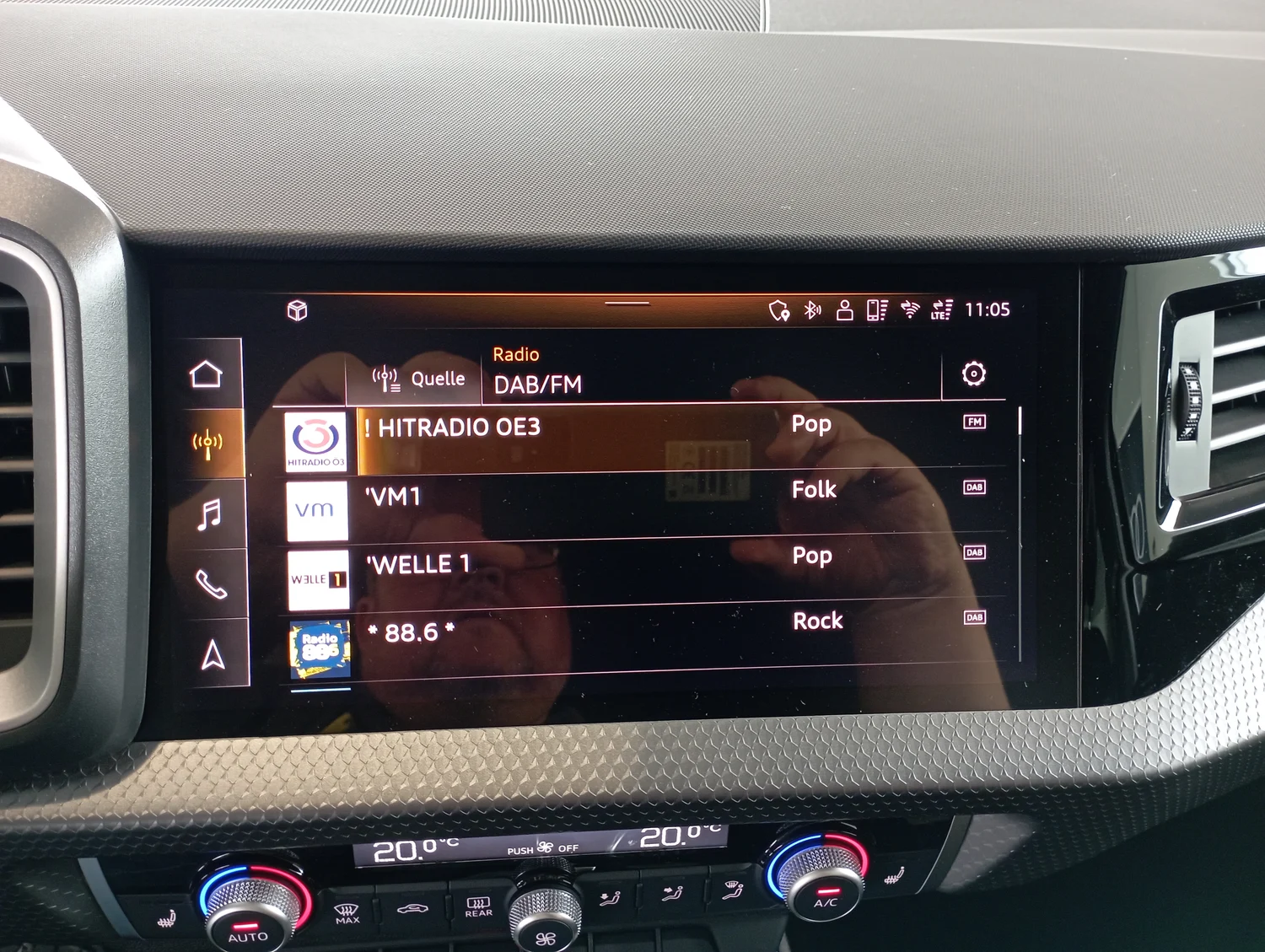 Bild eines A1 allstreet 30 TFSI intense