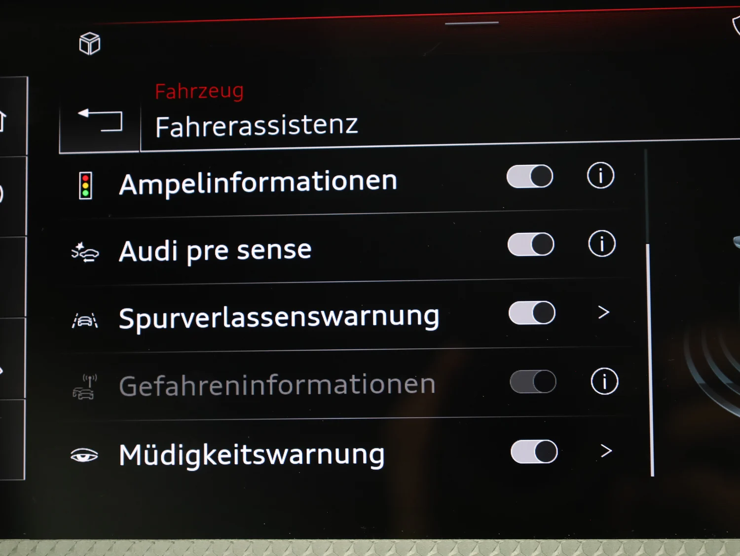 Bild eines A1 Sportback 30 TFSI advanced