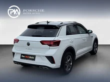 VW T-Roc R-Line TSI in PURE WHITE