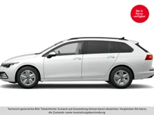 VW Golf Variant Life TDI DSG in Pure White