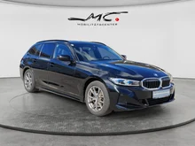 BMW 3xx 318i Touring Aut. in schwarz - metallic