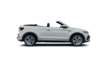 VW T-Roc Cabriolet R-Line TSI DSG in 0Q Pure White