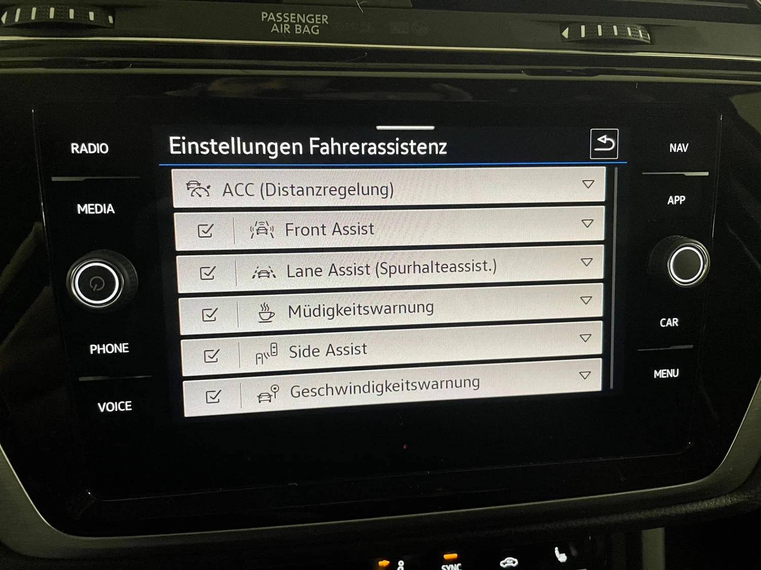 Bild eines Touran Friends TSI DSG