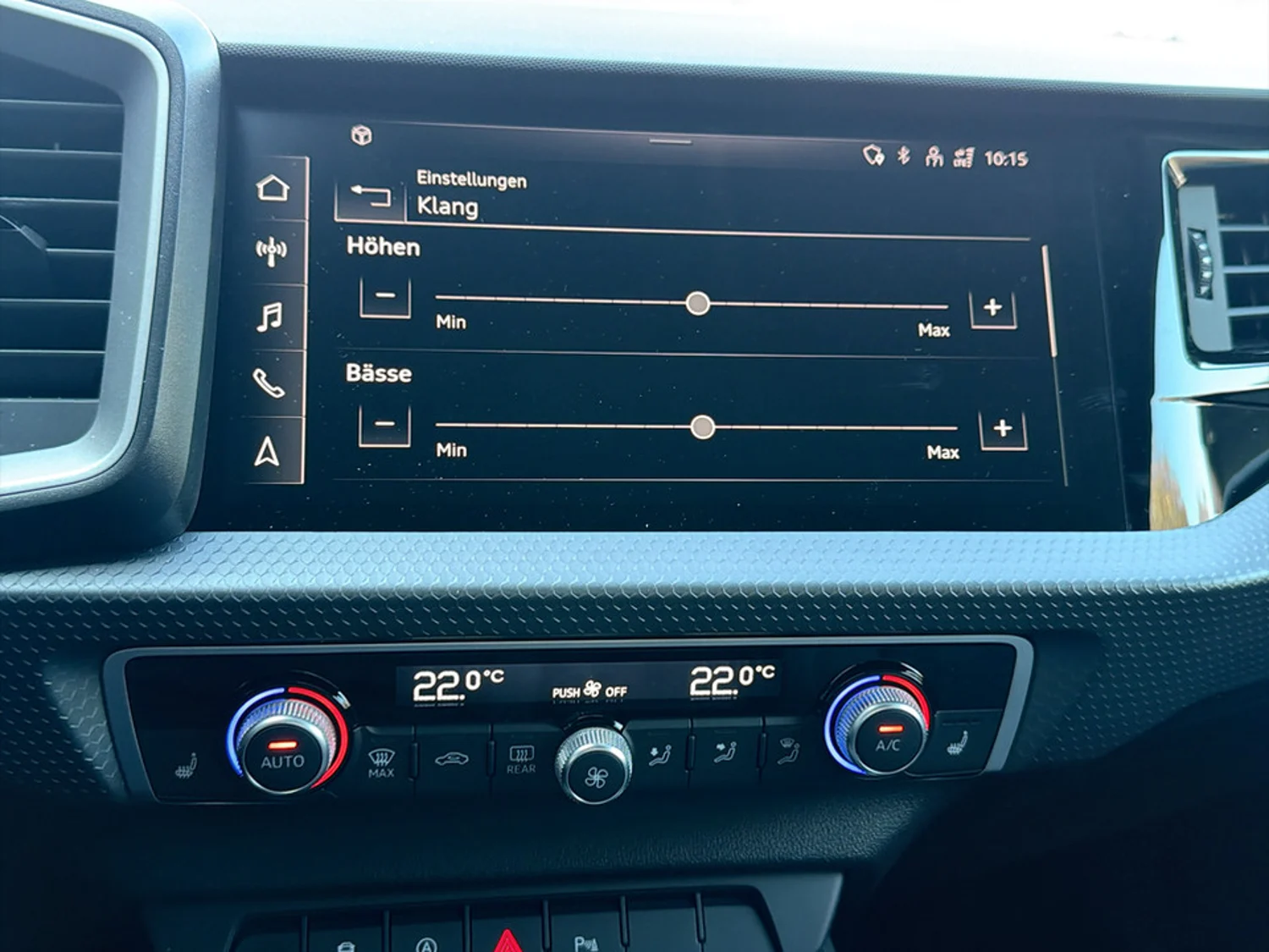 Bild eines Audi A1 Sportback 25 TFSI intense