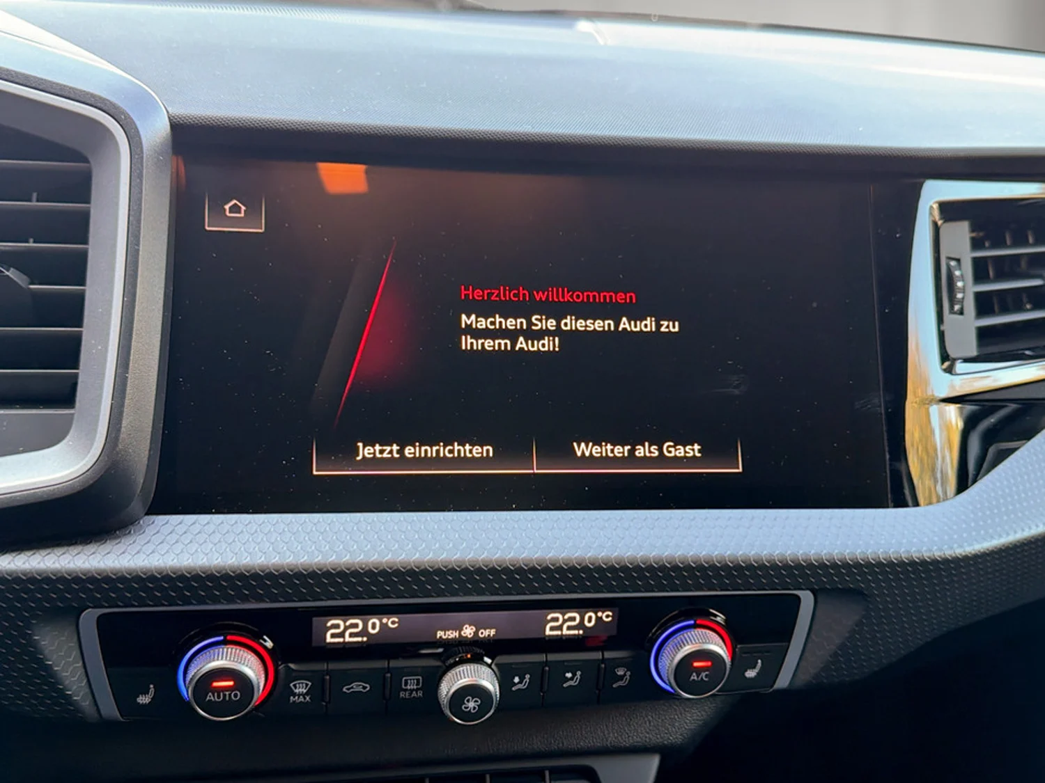 Bild eines Audi A1 Sportback 25 TFSI intense
