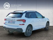 Škoda Kamiq Monte Carlo TSI in Moon-Weiß Metallic