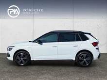 Škoda Kamiq Monte Carlo TSI in Moon-Weiß Metallic