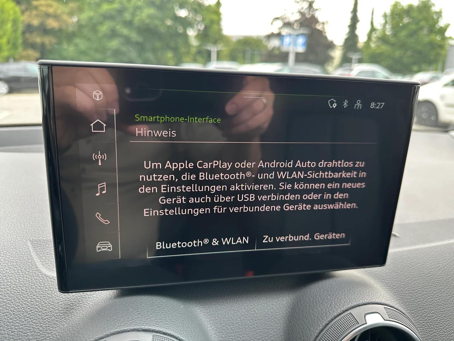 Bild eines Audi Q2 30 TFSI admired