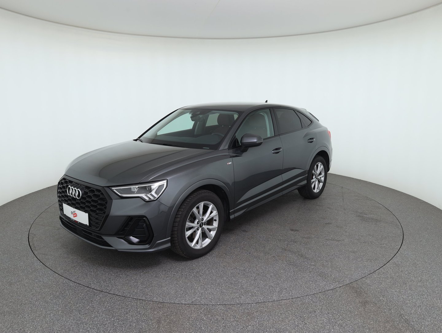 Bild eines Audi Q3 Sportback 35 TDI S line exterieur