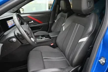 Opel Astra 1,5 CDTI GS Line in hellblau - normal