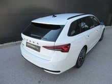 Škoda Octavia Combi Sportline TDI DSG in Moon-Weiß Metallic