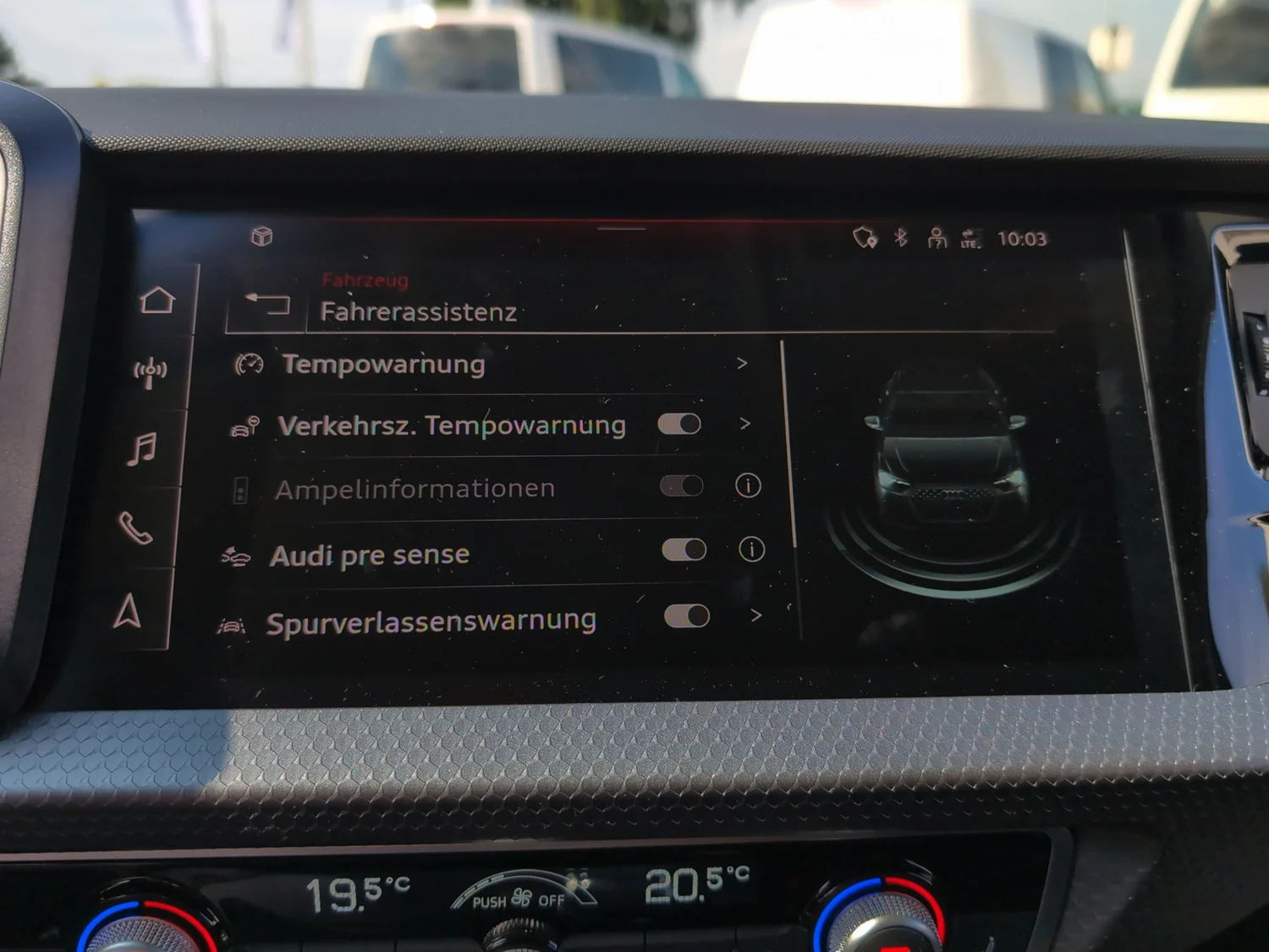Bild eines A1 Sportback 30 TFSI intense