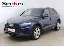 Audi Q5 45 TFSI quattro S line in 2D Navarrablau Metallic