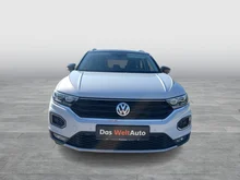 VW T-Roc iQ Drive TSI ACT OPF DSG in White Silver Metallic Dach Schwarz