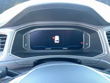 VW T-Roc iQ Drive TSI ACT OPF DSG in White Silver Metallic Dach Schwarz