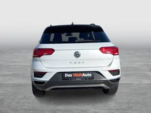 VW T-Roc iQ Drive TSI ACT OPF DSG in White Silver Metallic Dach Schwarz