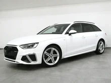 Audi A4 Avant 35 TDI S line in T9 Ibisweiß