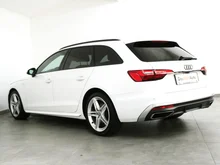 Audi A4 Avant 35 TDI S line in T9 Ibisweiß